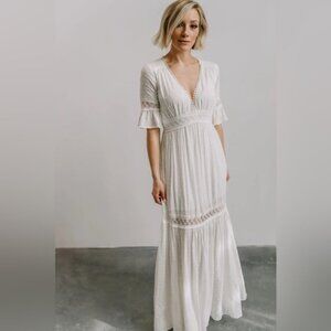 NWT Baltic Born Rayne Deep V Neck Dress